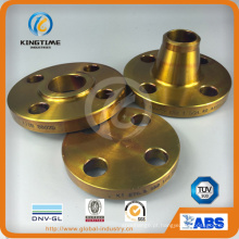 Flange de RF Wn aço carbono forjado Flange com revestimento amarelo (KT0017)